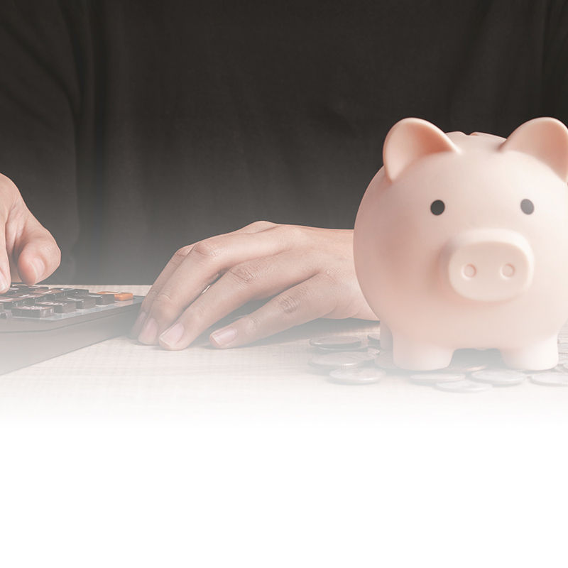  Motiv zur finanziellen Vorsorge als Symbol für die betriebliche Altersvorsorge. 